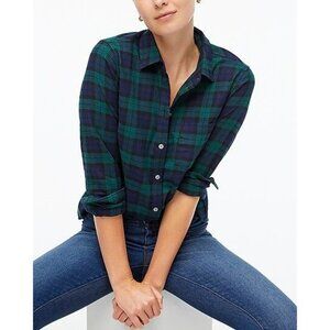 J Crew Factory Flannel shirt in boy fit Bb304 Size Small